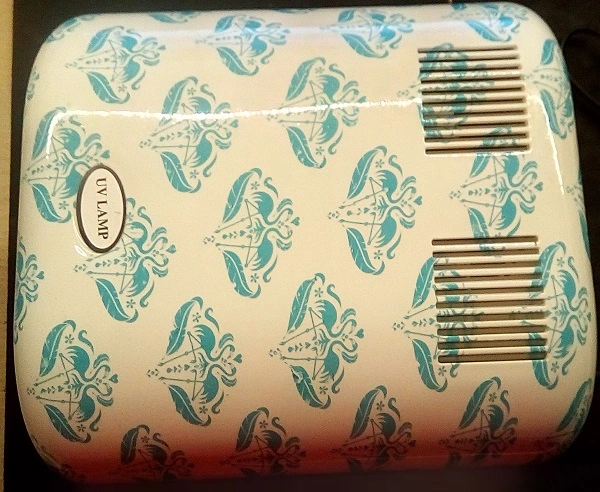 УФ Лампа 36W авторський принт YRE Lamp 36W Flamingo Blue Фламінго блакитний