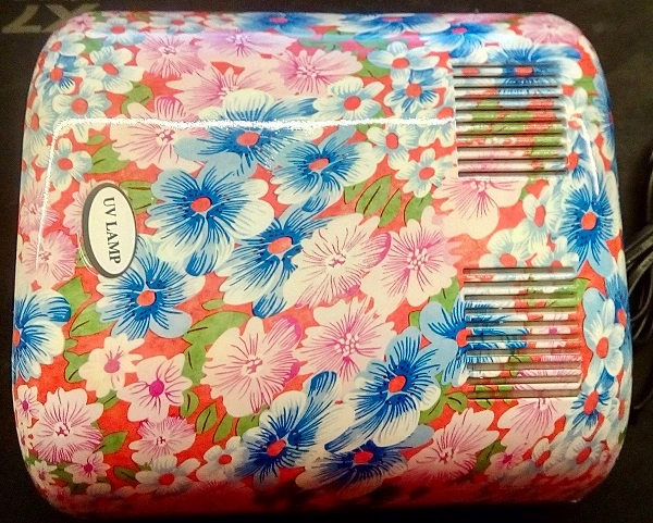 УФ Лампа 36W авторський принт YRE Lamp 36W Wild Flowers польові квіти різнокольорові