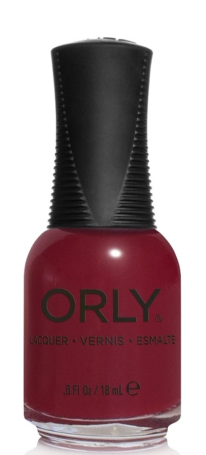 Лак ORLY Stiletto on Therun бордово-червоний, емаль 18 мл