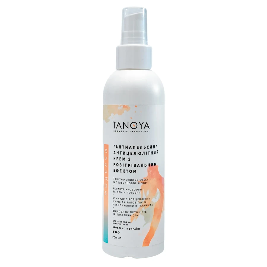 Tanoya Anti-Orange-Peel Anti-Cellulite Hot Cream 200 мл