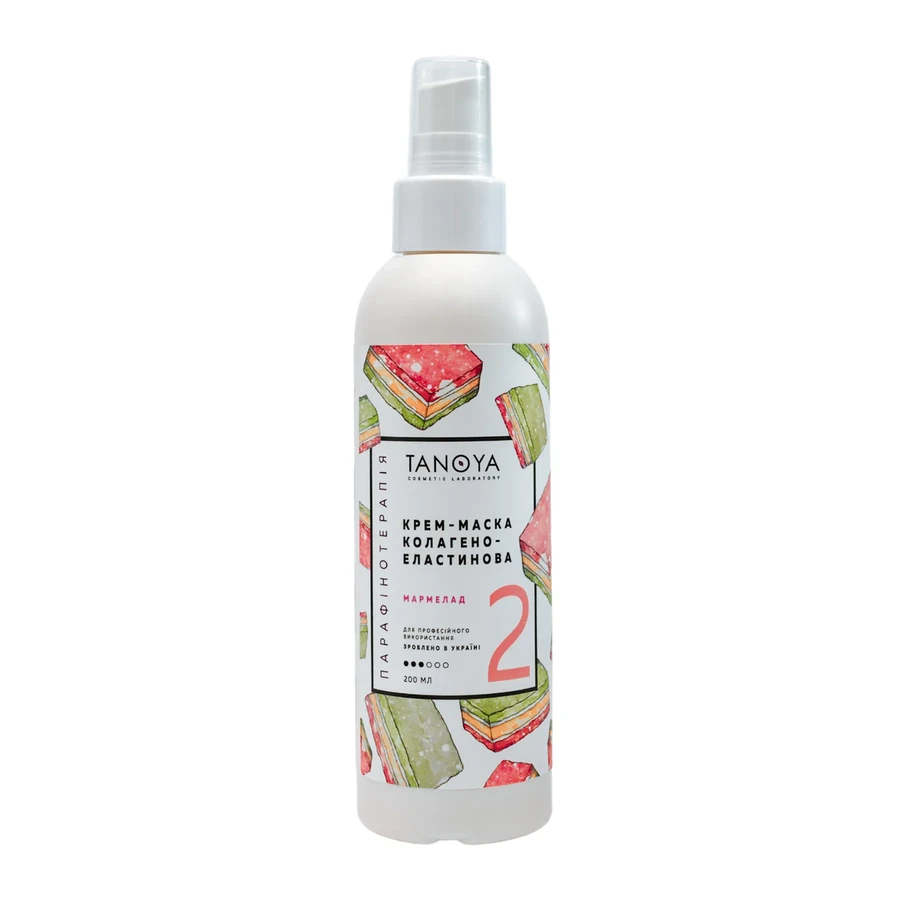 Крем-маска колагено-еластинова Tanoya Collagen-Elastin Cream-Mask Marmalade Мармелад 200 мл