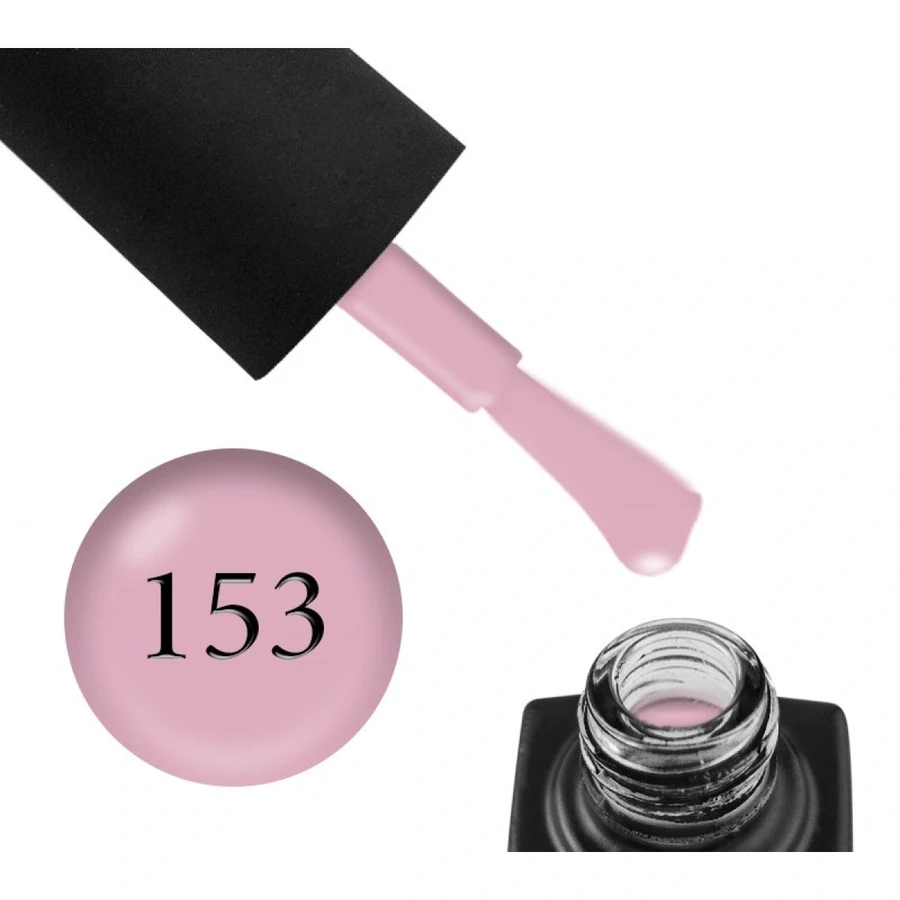 Гель-лак GO Active Gel Polish №153 рожевий крем, емаль 5,8 мл