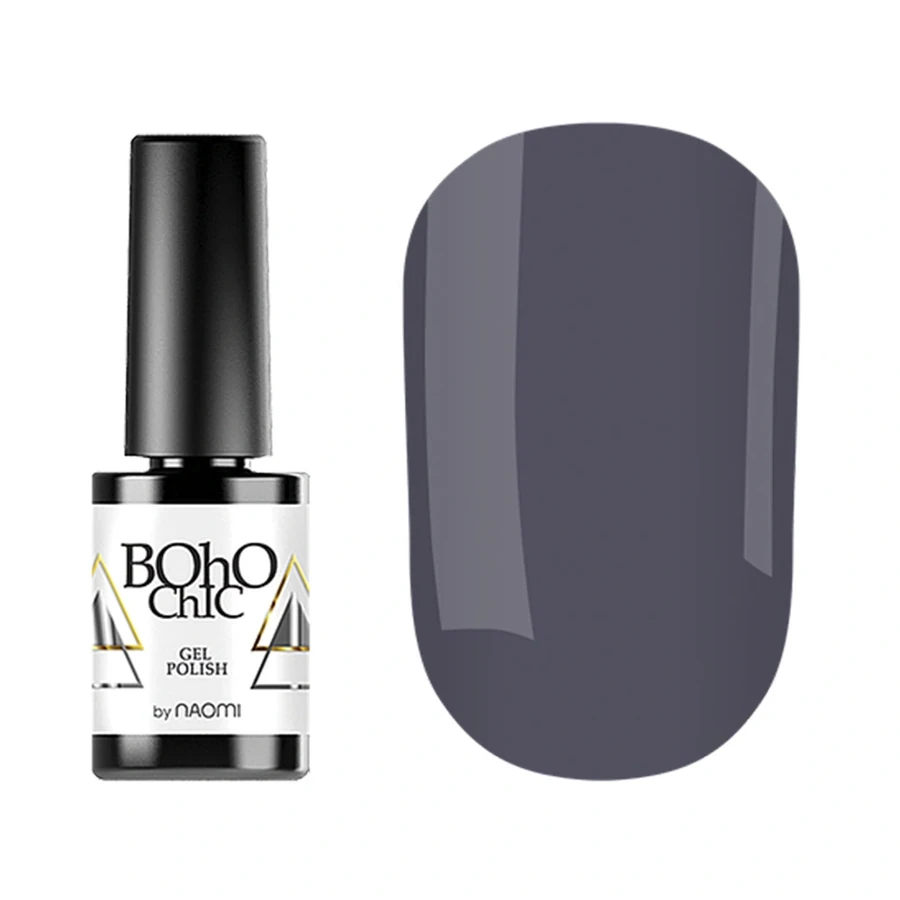 Гель-лак Boho Chic Gel Polish BC042 сірий, емаль 6 мл