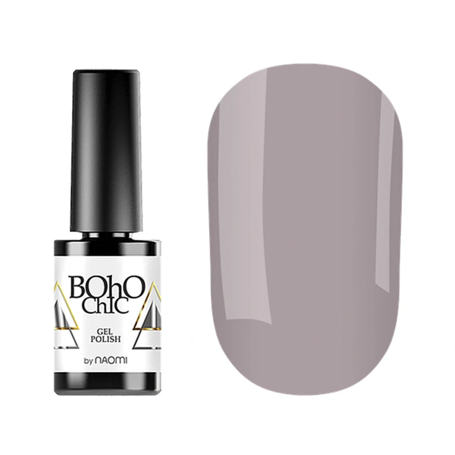 Гель-лак Boho Chic Gel Polish BC045 сіро-бузковий, емаль 6 мл