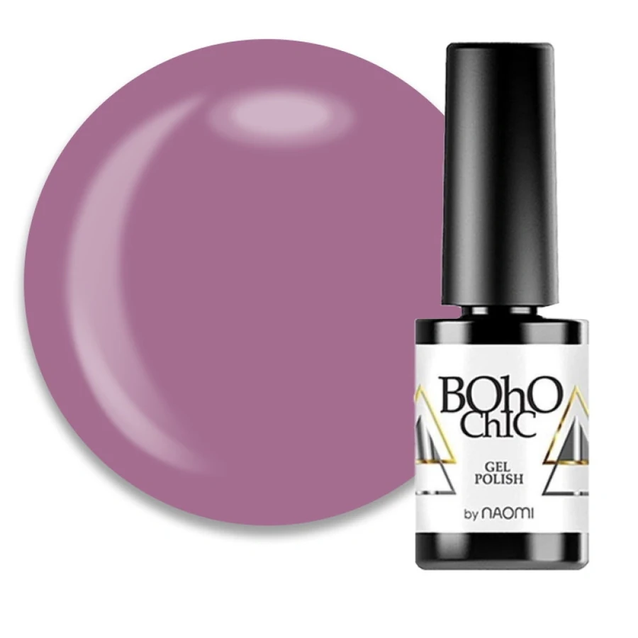 Гель-лак Boho Chic Gel Polish BC049 димчасто-фіолетовий, емаль 6 мл