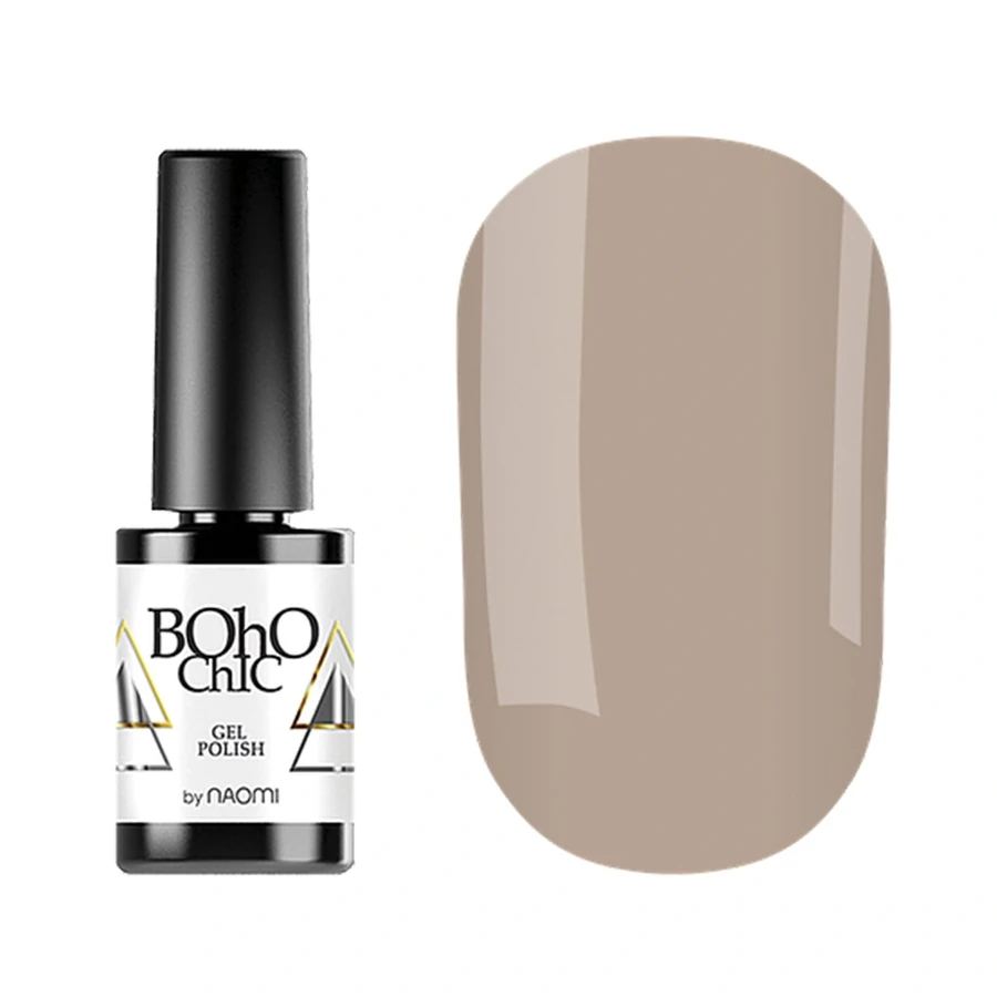 Гель-лак Boho Chic Gel Polish BC051 сіро-бежевий, емаль 6 мл