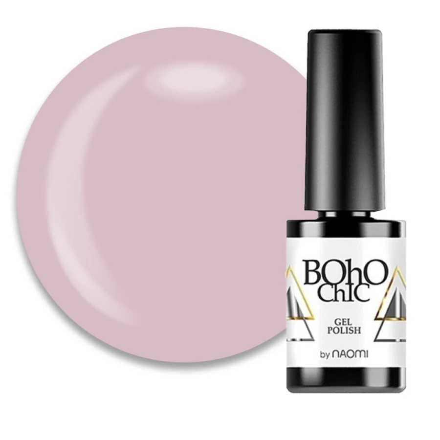 Гель-лак Boho Chic Gel Polish BC052 сіро-бузковий беж, емаль 6 мл