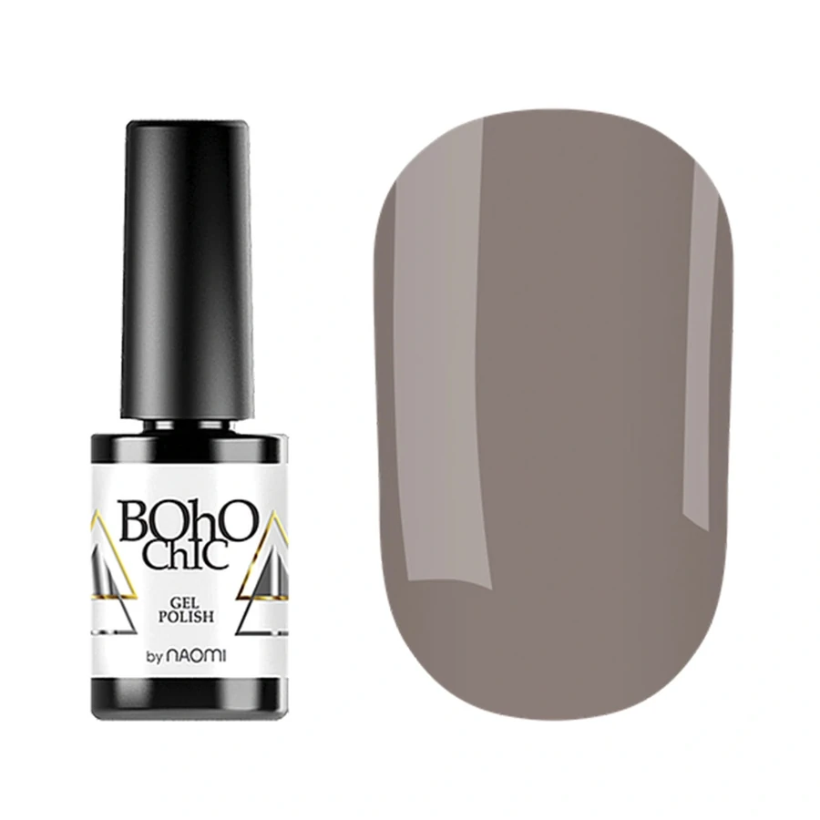 Гель-лак Boho Chic Gel Polish BC053 темно-сірий беж, емаль 6 мл