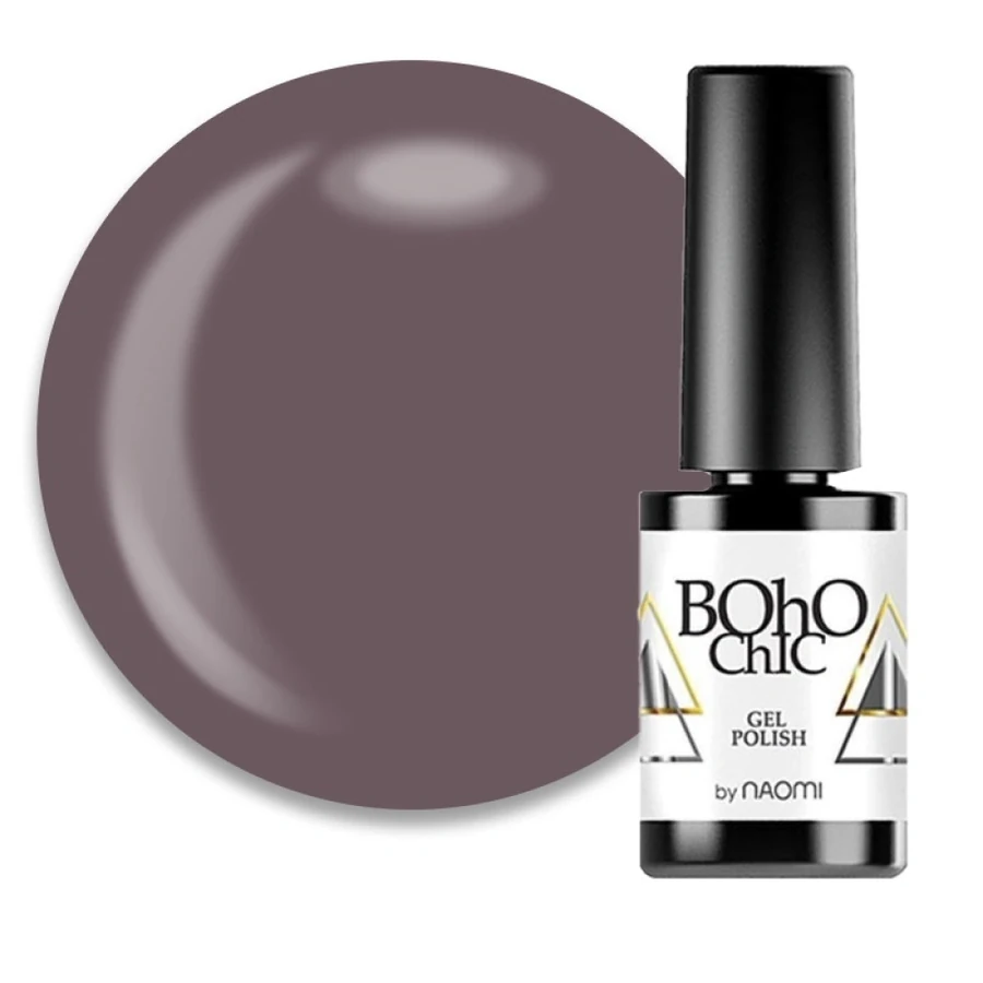 Гель-лак Boho Chic Gel Polish BC057 димчасто-бузкова марсала, емаль 6 мл