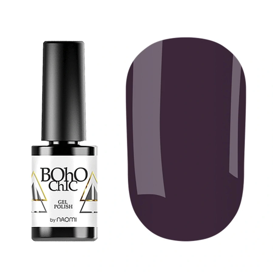 Гель-лак Boho Chic Gel Polish BC060 баклажанний, емаль 6 мл