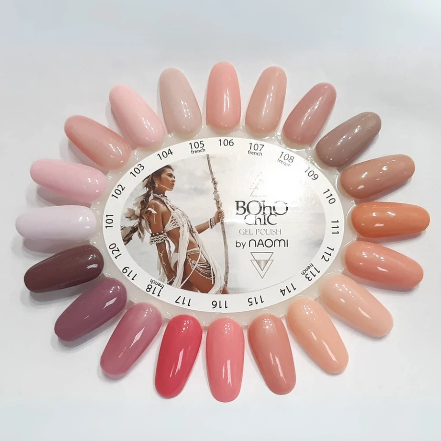 Гель-лак Boho Chic Gel Polish BC101 світлий бузковий, емаль 6 мл