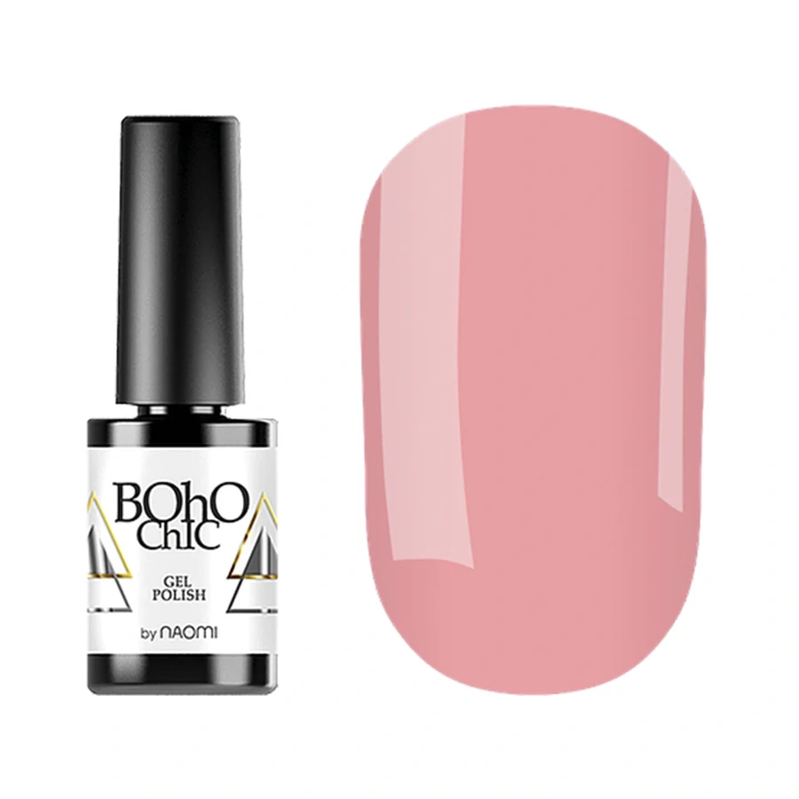 Гель-лак Boho Chic Gel Polish BC106 м`який рожево-лососевий, емаль 6 мл