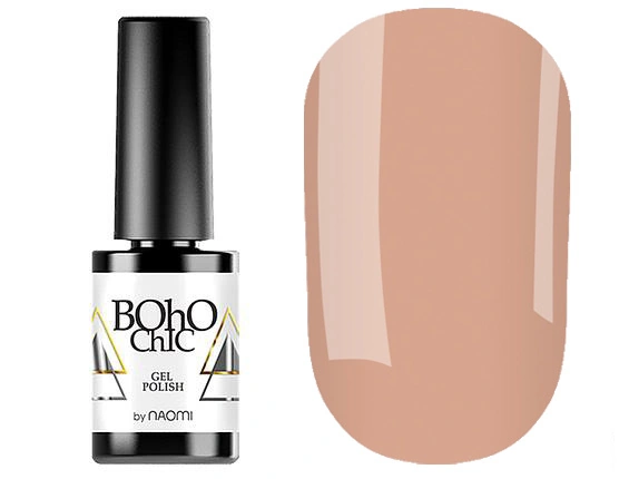 Гель-лак Boho Chic Gel Polish BC112 молочно-лососевий, емаль 6 мл