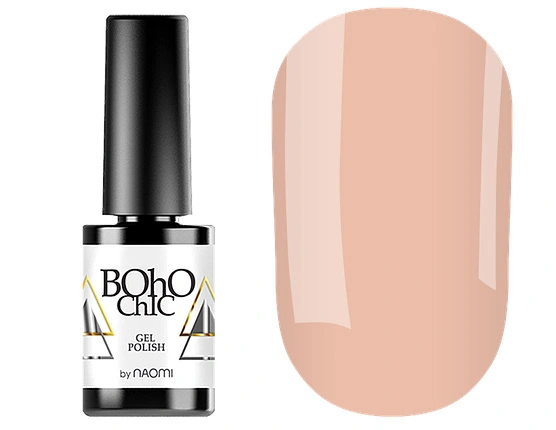 Гель-лак Boho Chic Gel Polish BC113 тілесний, емаль, напівпрозорий 6 мл