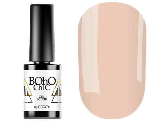 Гель-лак Boho Chic Gel Polish BC114 тілесно-персиковий, емаль 6 мл