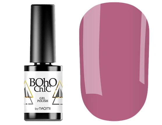 Гель-лак Boho Chic Gel Polish BC118 рожевий виноград, емаль 6 мл
