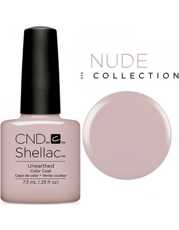 Гель-лак CND Shellac 270 Unearthed сіро-ліловий, емаль 7,3 мл