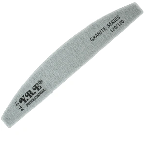Пилка для штучних та натуральних нігтів YRE Granite Series File 120/180 грит