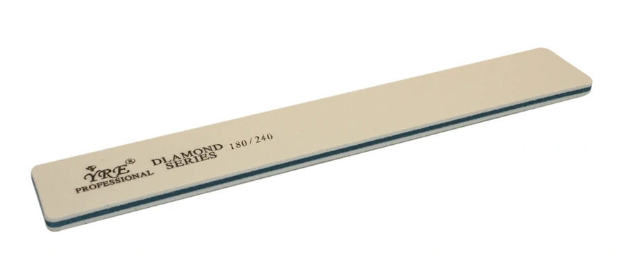 Пилка для штучних та натуральних нігтів YRE Granite Series File 180/240 грит