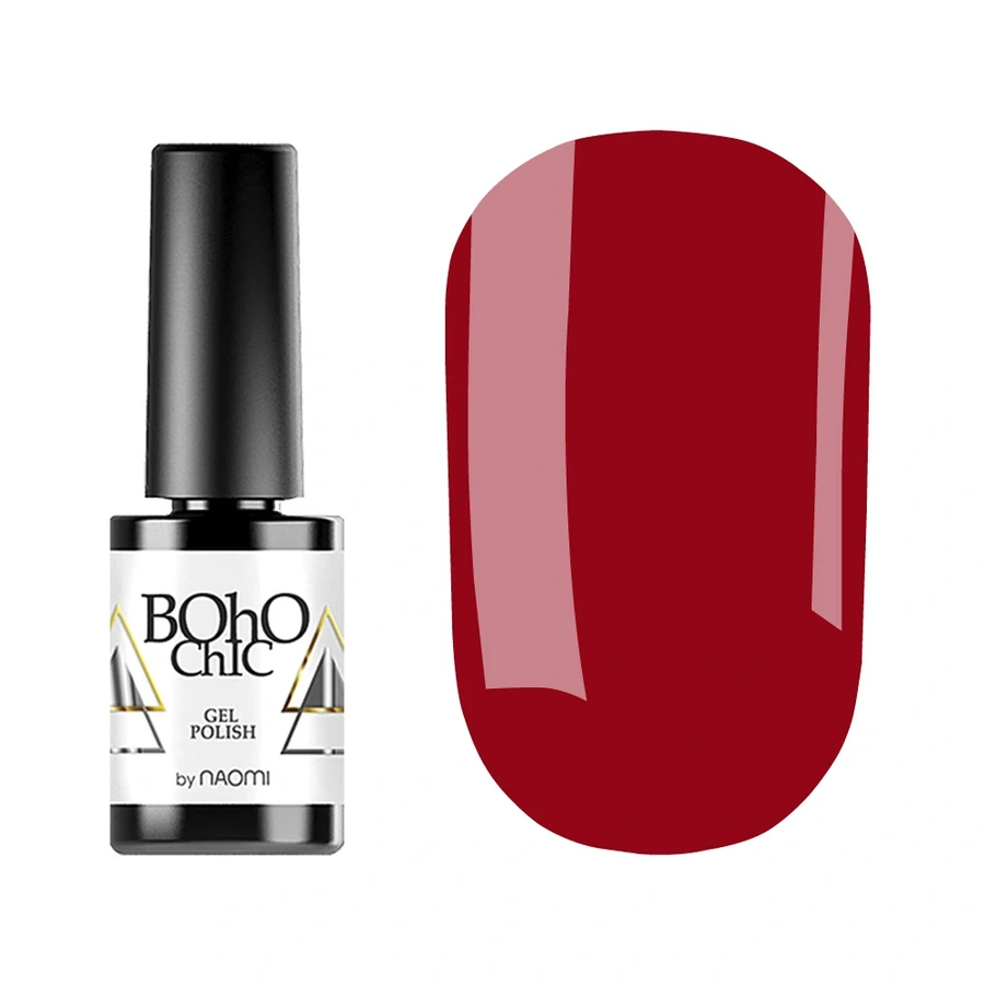 Гель-лак Boho Chic Gel Polish BC142 червоний, емаль 6 мл