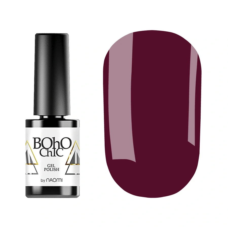 Гель-лак Boho Chic Gel Polish BC150 фіолетово-ягідний, емаль 6 мл