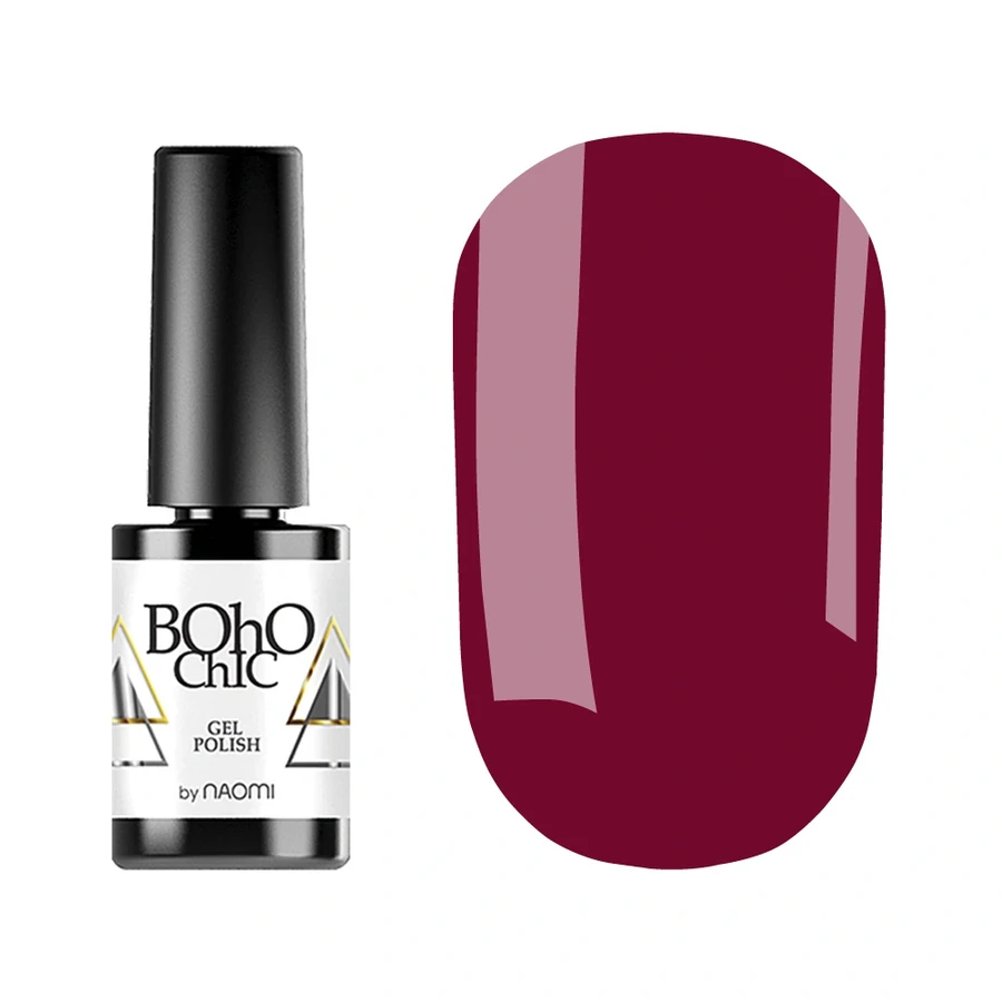 Гель-лак Boho Chic Gel Polish BC155 малиновий, емаль 6 мл