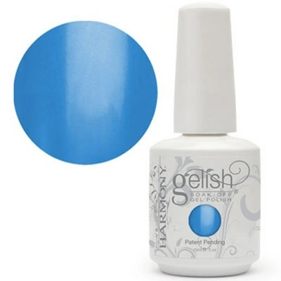 Гель-лак Harmony Gelish Ooba Ooba Blue блакитний, емаль 15 мл