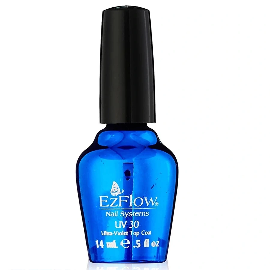 Верхнє УФ-захисне покриття для штучних нігтів EzFlow Top UV-30 14 мл