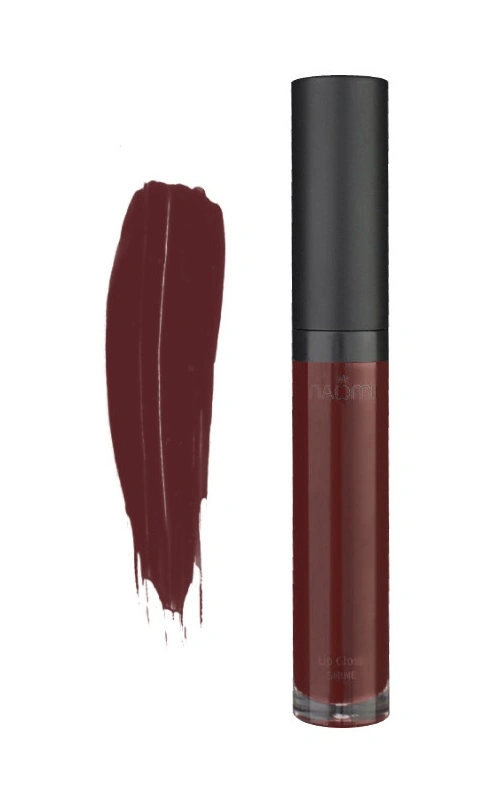 Блиск для губ Naomi Lip Gloss Shine Marsala Wine марсала 6 мл