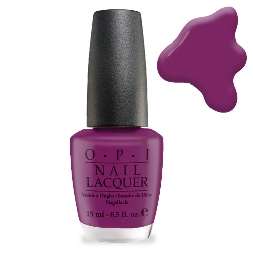 Лак OPI Pamplona Purple фіолетовий, емаль 15 мл