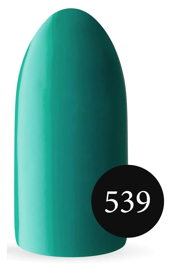 Гель-лак Koto Gel Polish №539 зелено-бірюзовий емаль 10 мл