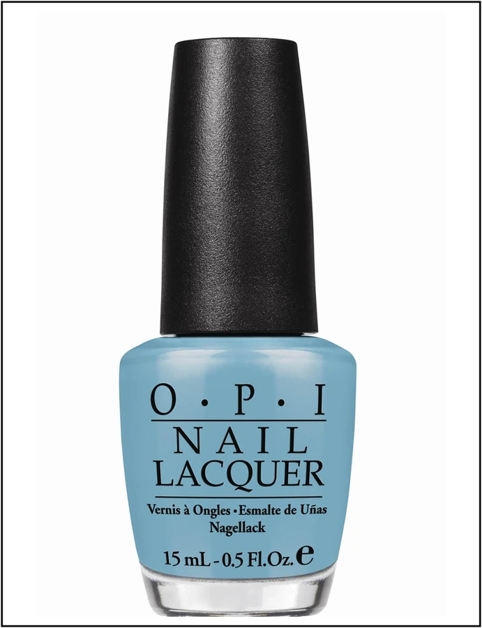Лак OPI Can`t Find My Czechbook блакитний, емаль 15 мл