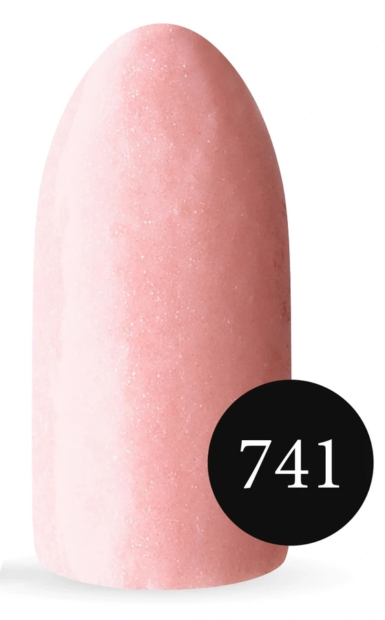 Пісочний гель-лак Koto Sandy Gel Polish №741 10мол ніжно-рожевий, пісочний