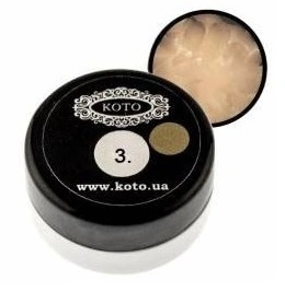 3D гель-пластелін Koto 3D Plasticine №03 бежевий 5г