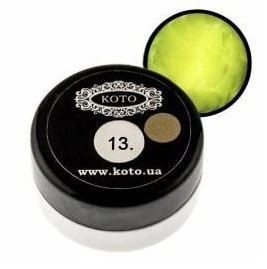 3D гель-пластелін Koto 3D Plasticine №13 лаймовий 5г