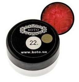 3D гель-пластелін Koto 3D Plasticine №22 червоний 5г