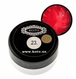 3D гель-пластелін Koto 3D Plasticine №23 червоний 5г