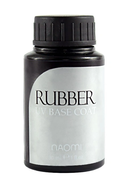 Каучукова база для гель-лаку Naomi Rubber UV Base Coat 30 мл