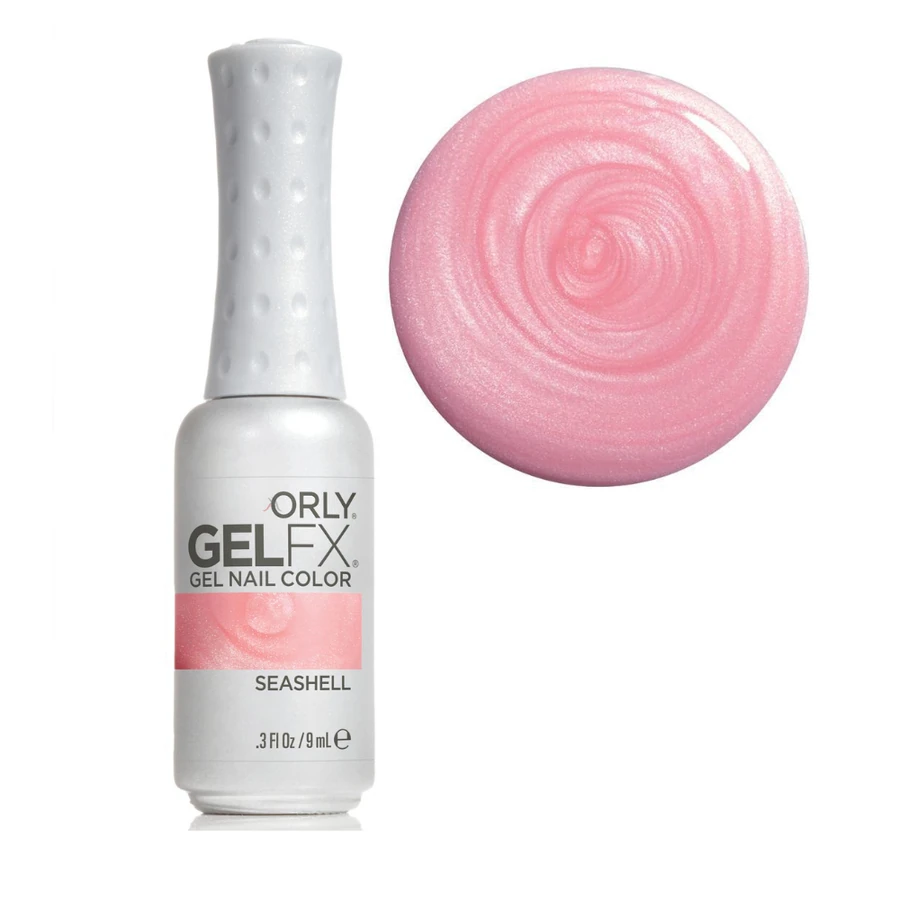 Гель-лак ORLY Gel FX Seashell ніжно-рожевий, з дрібним шиммером 9 мл