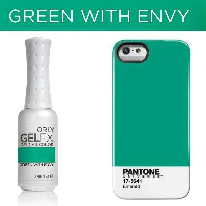Гель-лак ORLY Gel FX Green With Envy бірюзово-зелений, емаль 9 мл