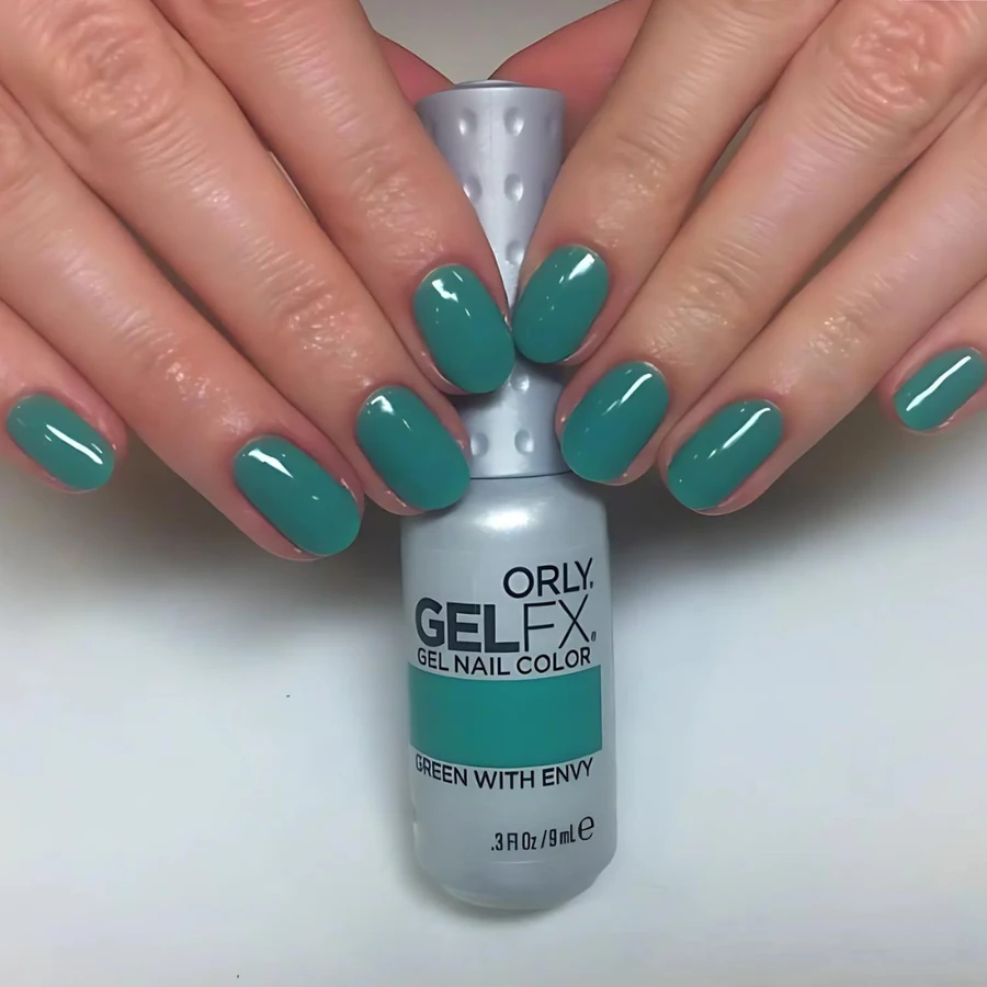 Гель-лак ORLY Gel FX Green With Envy бірюзово-зелений, емаль 9 мл