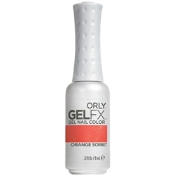 Гель-лак ORLY Gel FX Orange Sorbet персиково-оранжевий, з мікроблиском 9 мл
