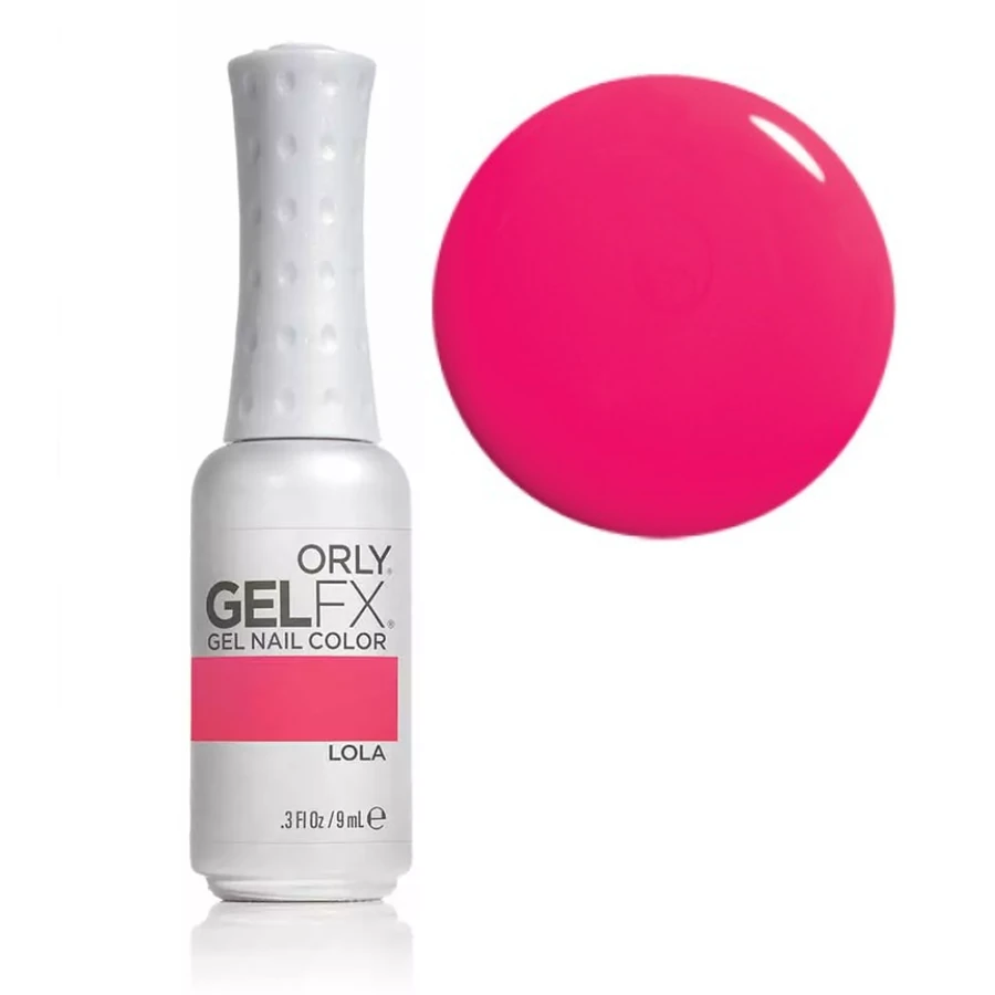 Гель-лак ORLY Gel FX Lola насичений рожевий, емаль 9 мл