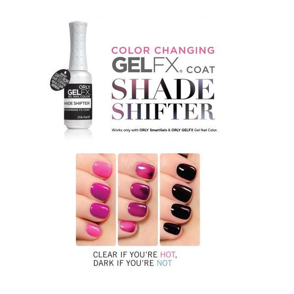 Термо гель-лак ORLY Gel FX Shade Shifter чорний-прозорий 9 мл