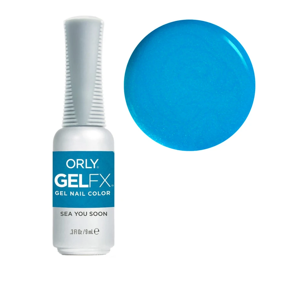 Гель-лак ORLY Gel FX See You Soon приглушений бірюзово-блакитний, емаль 9 мл