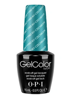 Гель-лак OPI Cant Find My Czechbook блакитний, емаль 15 мл
