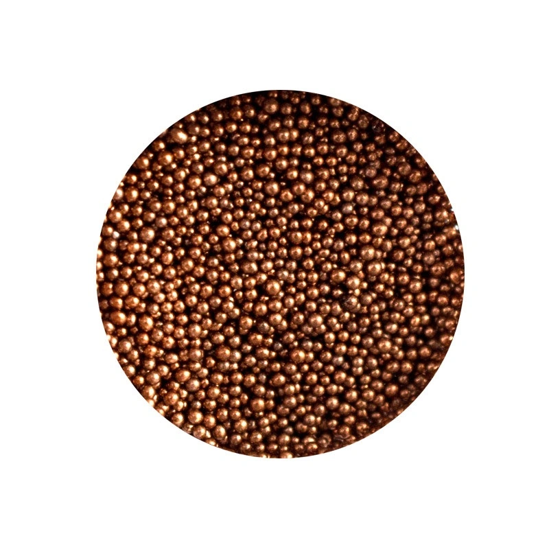 Бульйонки Naomi 010 Nail Beads Copper мідний, скло 4 г