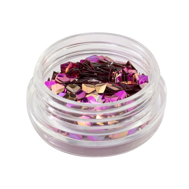 Декор для нігтів Naomi 006 Decor For Nails 3D Lilac Diamond діамант фіолетовий, 0,5 г