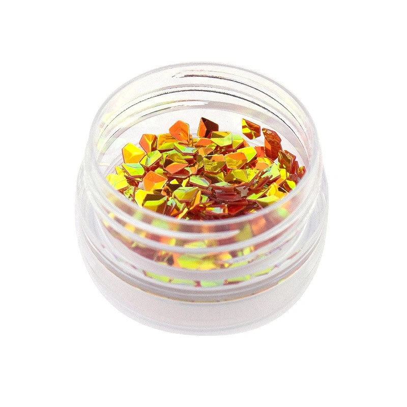 Декор для нігтів Naomi 009 Decor For Nails 3D Orange Diamond діамант помаранчевий, 0,5 г
