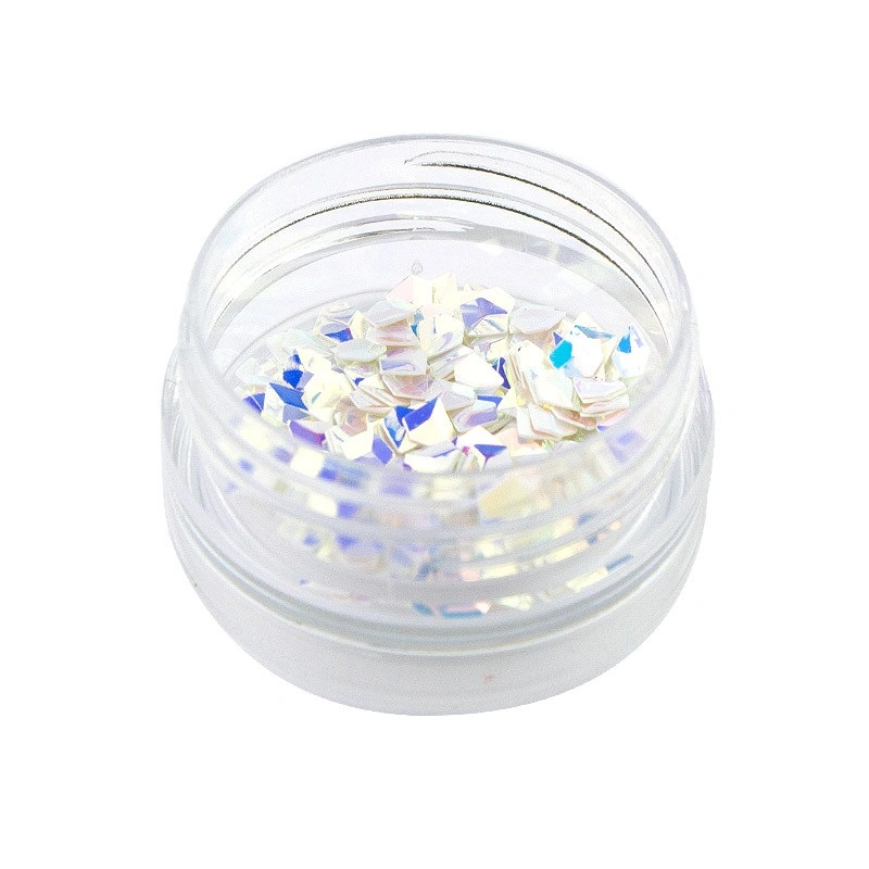 Декор для нігтів Naomi 011 Decor For Nails 3D Diamond діамант блакитний хамелеон, 0,5 г